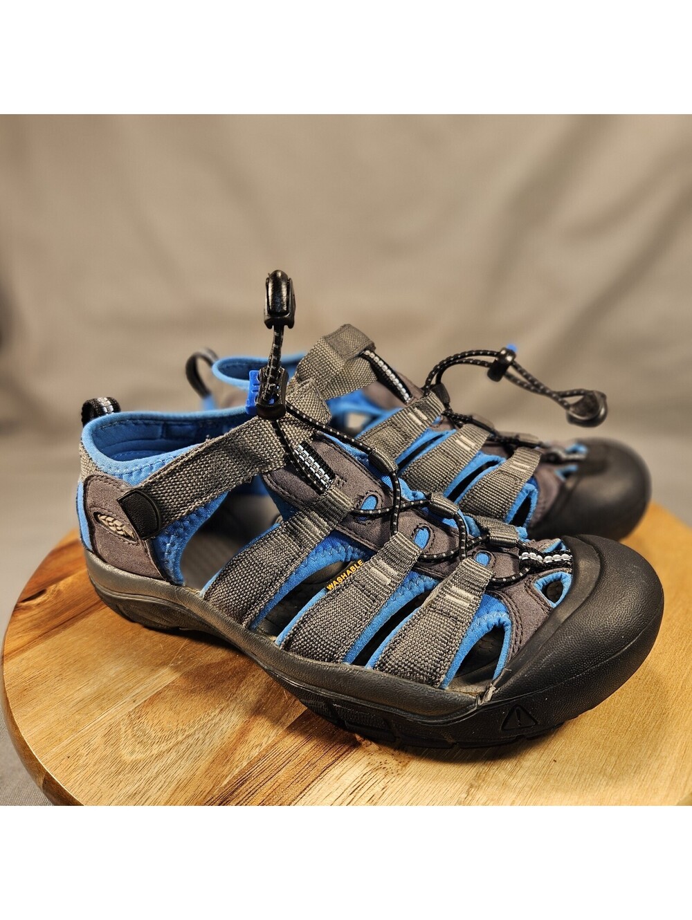 Keen Sandals Blue Gray Newport H2 1022839 Outdoor Hiking Casual Washable Mens 5
